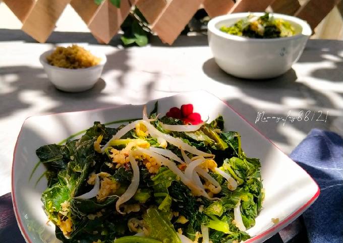 Resep: Urap Toge Daun Pepaya Yang Enak