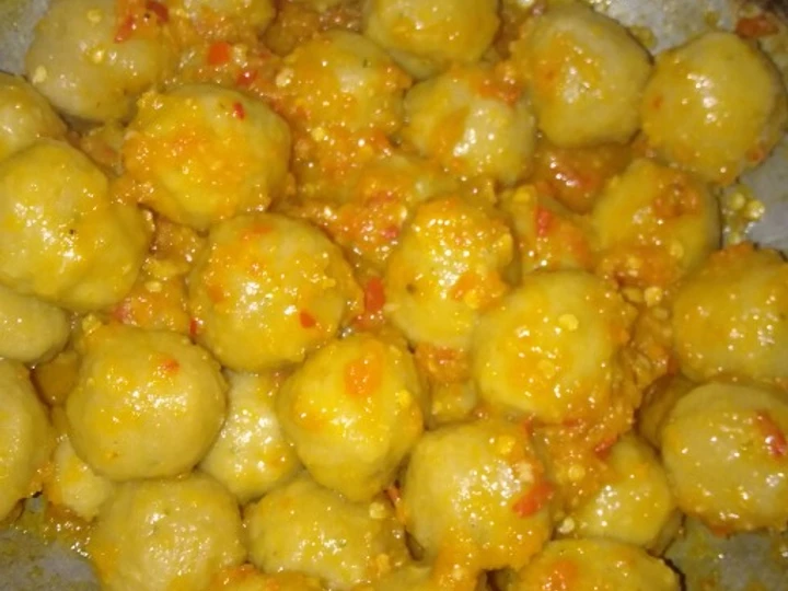 Langkah Gampang Menyiapkan Resep Pentol mercon yang Lezat Sekali Anti Ribet, Lezat