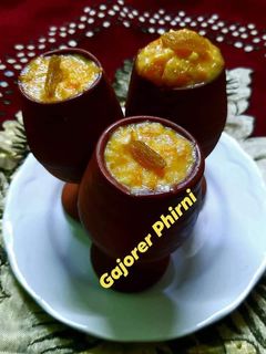 গাজরের ফিরনি(Gajorer firni recipe in Bengali) রেসিপির প্রধান ছবি