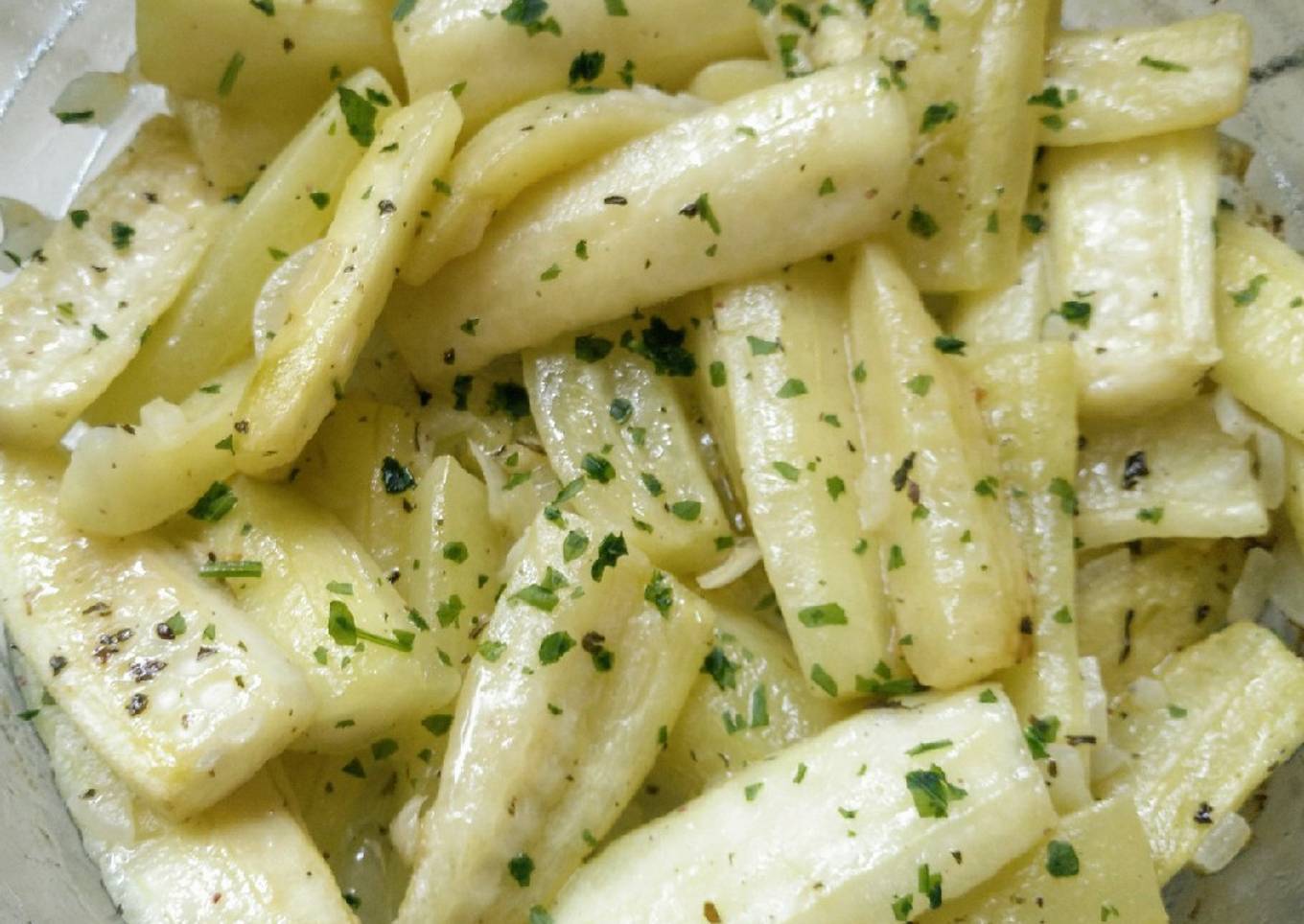 Pepinos al horno (guarnición diferente)