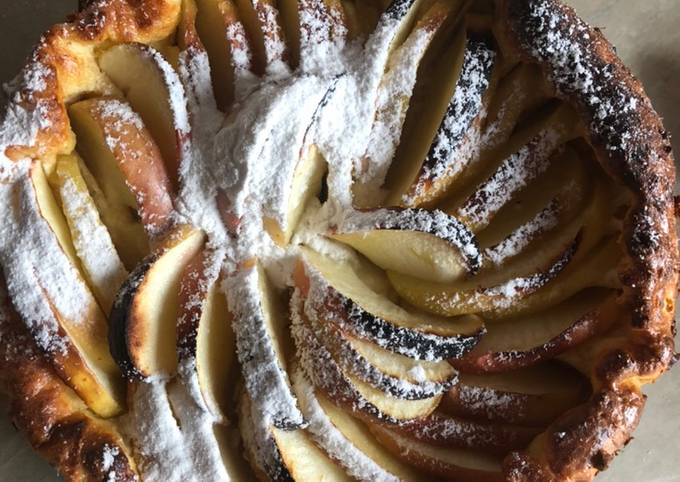 Творожно-яблочный пирог с корицей – пошаговый рецепт приготовления с фото
