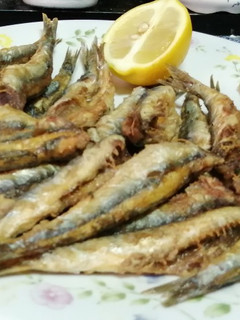 Una foto de Boquerones rebozados