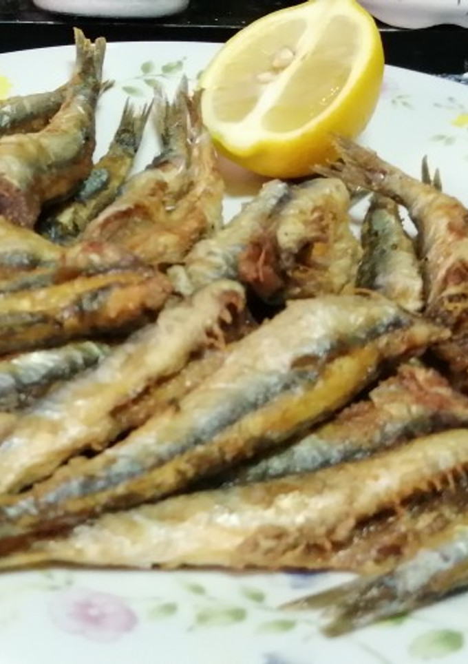 Una foto de Boquerones rebozados