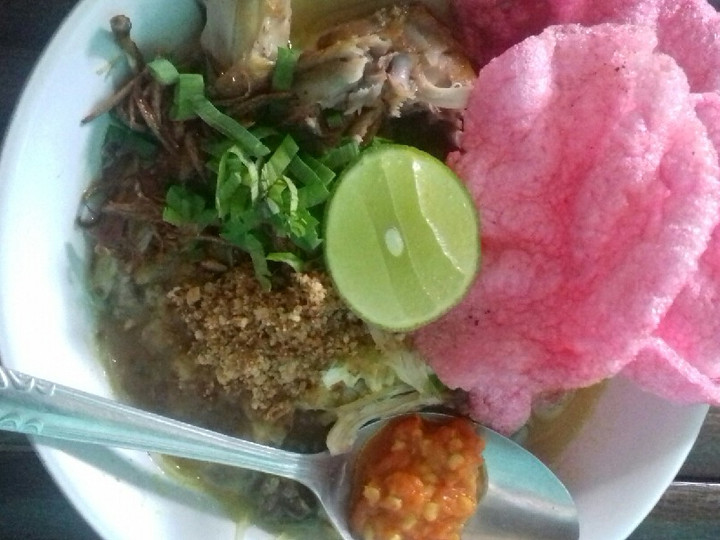 Resep Soto ayam rempah plus (koya jeruk nipis) ala teh Tating, Lezat