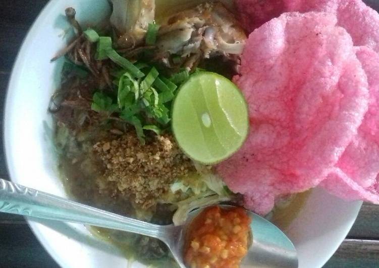 Langkah Mudah untuk Membuat Soto ayam rempah plus (koya jeruk nipis) ala teh Tating Anti Gagal