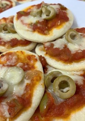 صورة لوصفة ميني بيتزا 😋