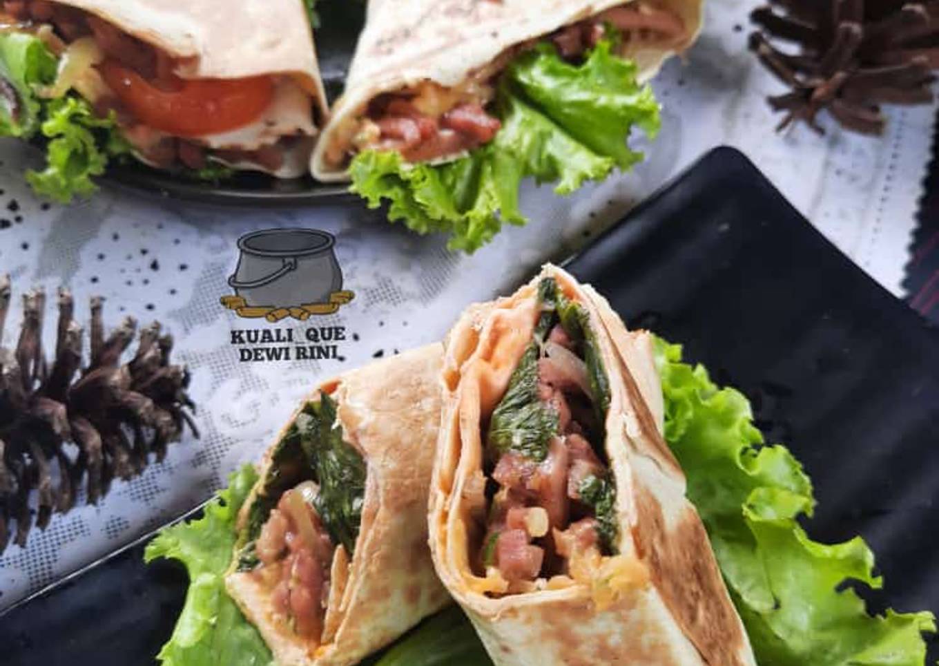 Kebab Isi Beef Keju Salad