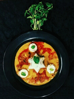 A picture of Shahi dal fry with jeera rice.