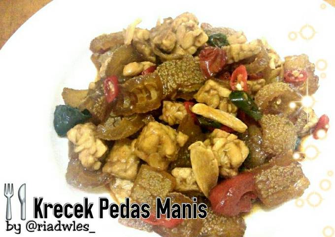 Resep Krecek Kikil Pedas Manis Oleh Ria Dl Cookpad