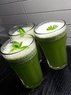 صورة لوصفة شراب الليمون والنعناع والعسل