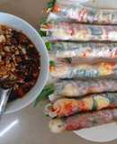 Nước sauce chấm bánh tráng