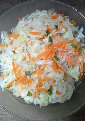 Foto resep Kol tumis wortel