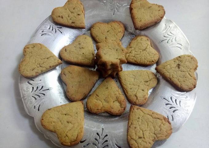 Recipe of Homemade Wheat Jeera cookies