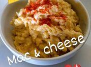 Una foto de bechamel para macarrones al horno