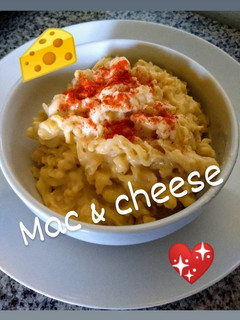 Una foto de Mac & cheese