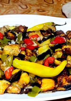 صورة لوصفة باذنجان بالدقة على الطريقه المصرية