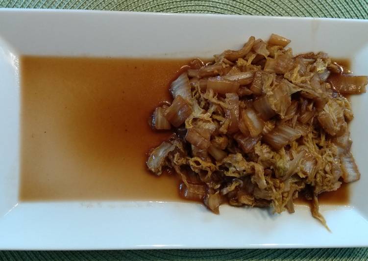 Easiest Way to Make Any-night-of-the-week Gebratener Chinakohl  🥢