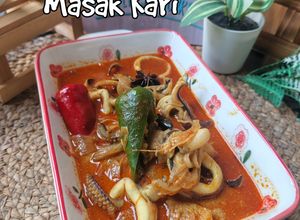Gambar Sotong Katak Masak Kari