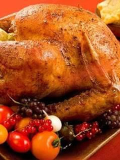 Una foto de Pavo ahumado