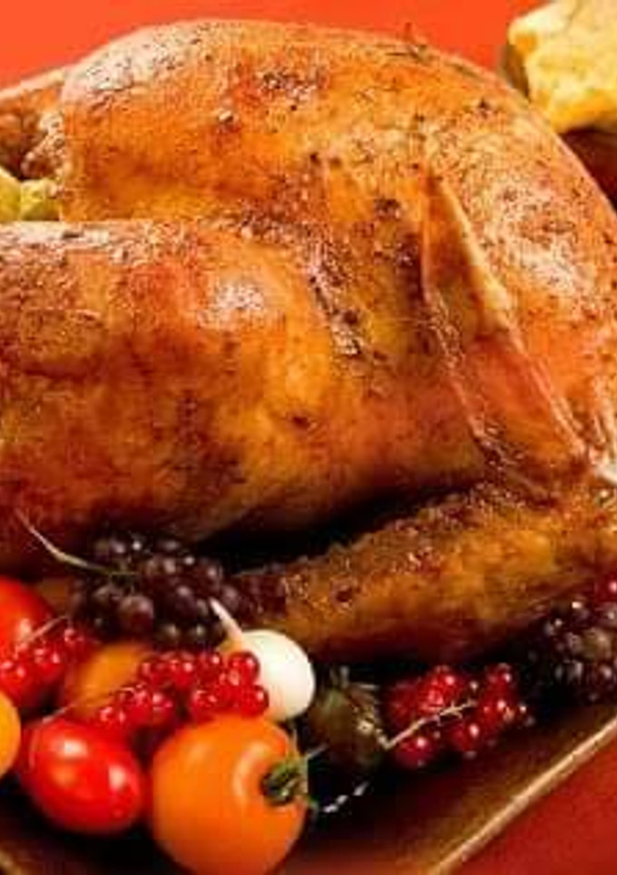 Una foto de Pavo ahumado