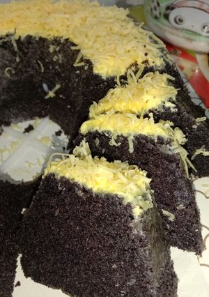 Foto resep Bolu ketan hitam kukus