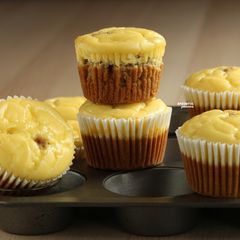 A picture of Pumpkin Cream Cheese Muffin.