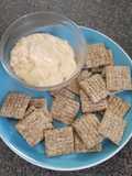 Ham and cheese on rye dip