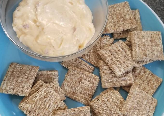 Easiest Way to Make Homemade Ham and cheese on rye dip