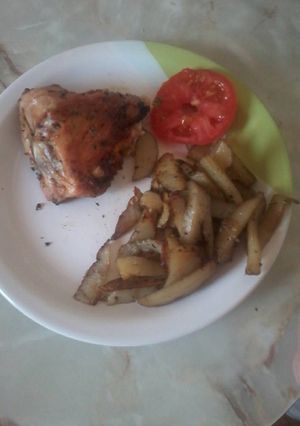 Una foto de Papas a la francesa