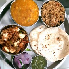 A picture of #56bhog nutrila special veg.