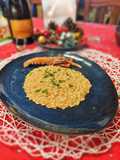 Risotto alla crema di scampi