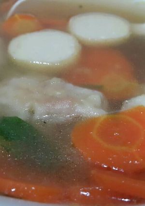 Foto resep Soup Pangsit