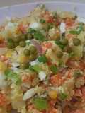 Ensalada de papa y guisantes
