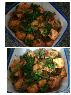 A picture of Chilli paneer.