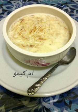 صورة لوصفة شعريه بالحليب 👍