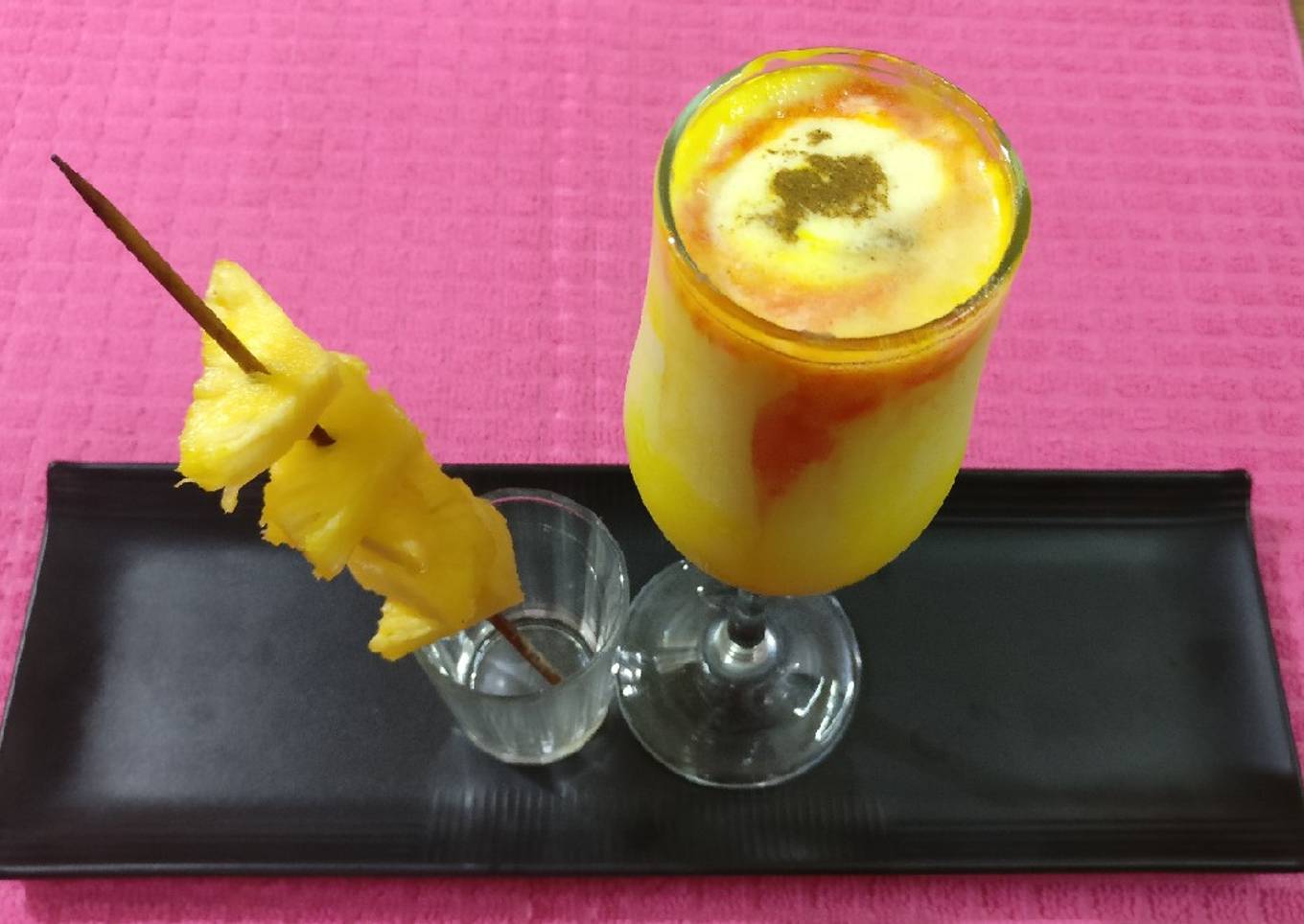 Pine apple lassi