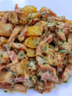 Una foto de Patatas a la nata