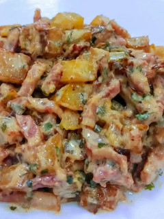 Una foto de Patatas a la nata
