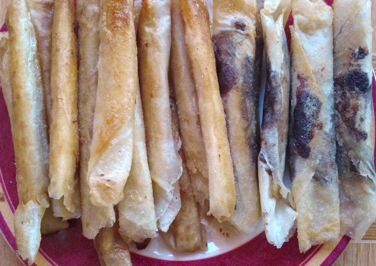 Pisang aroma coklat keju gula