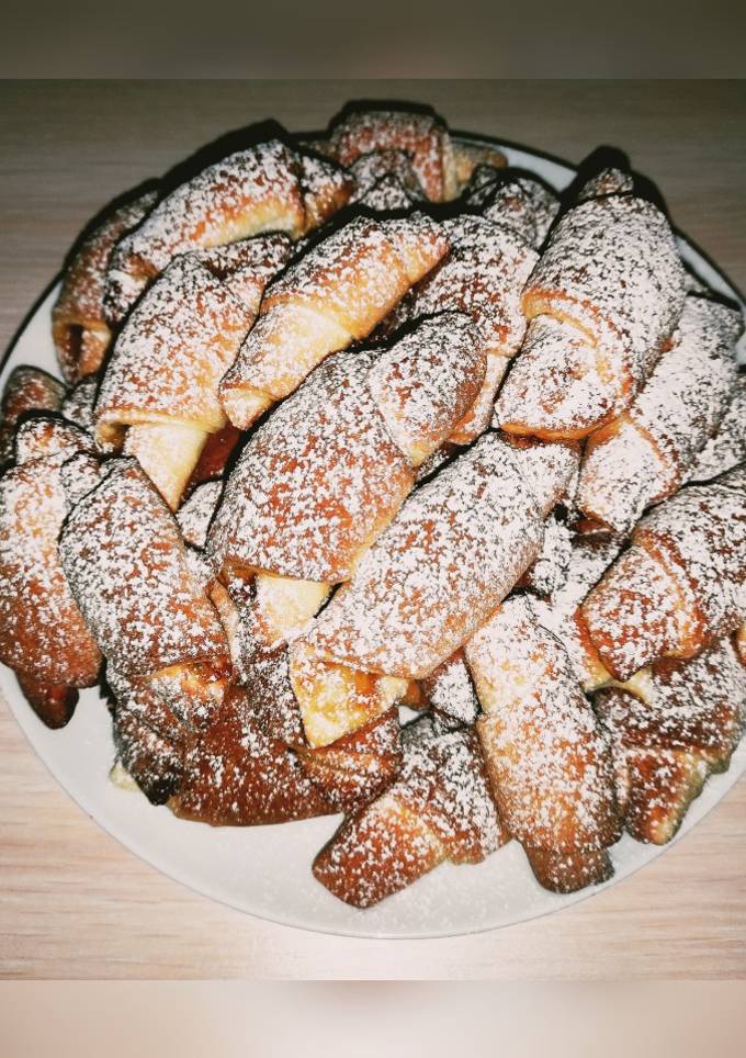 Рогалики с повидлом (пальчики оближешь)👍