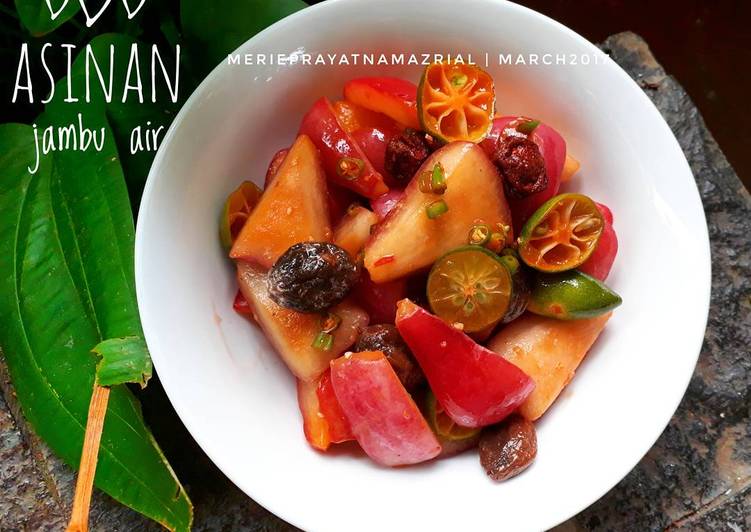 Cara Gampang Menyiapkan Asinan Jambu Air Anti Gagal
