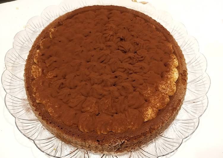 Crostata morbida al tiramisù