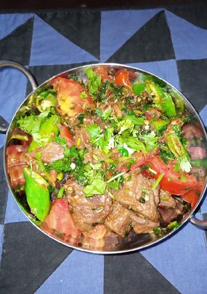 A picture of Beef Boti Fry.