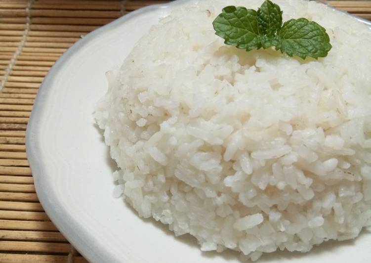 Bagaimana Menyiapkan Nasi putih Bikin Ngiler