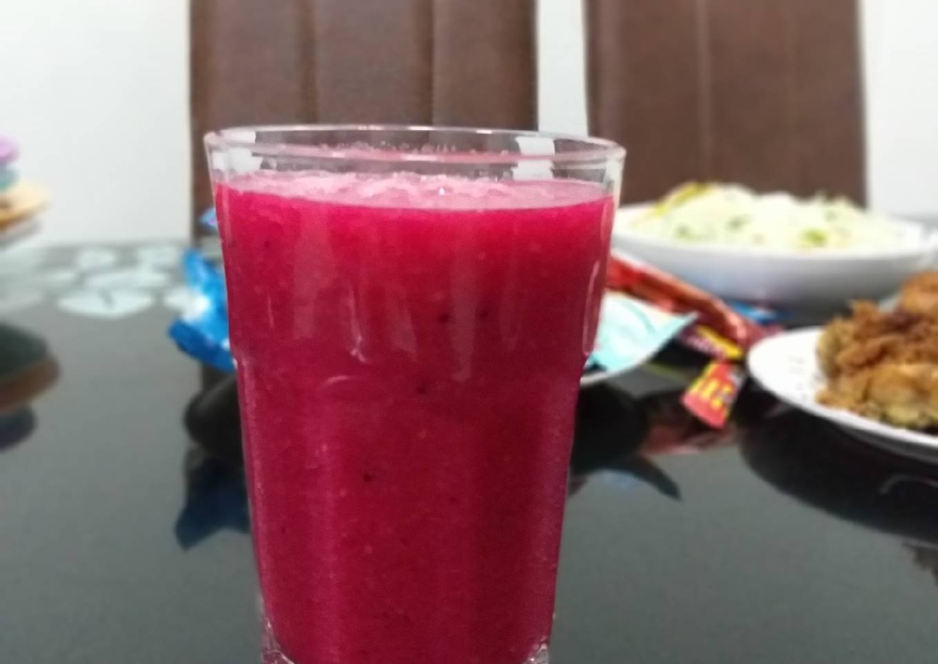 Mix Juice (buah naga, Nanas, dan pepaya)