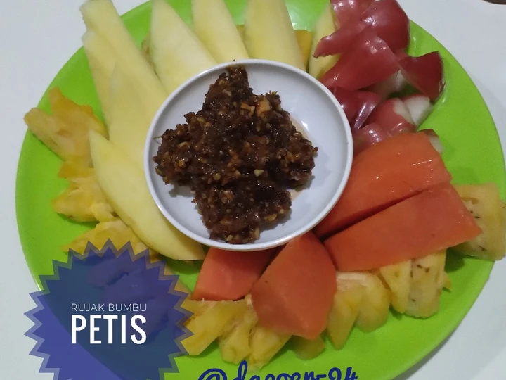 Cara Mudah Membuat Resep 169. Rujak sambal petis yang Enak Banget Anti Ribet, Lezat