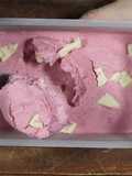 Helado de frutos rojos
