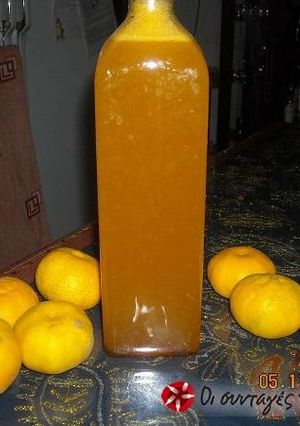 A picture of Tangerine concentrate.