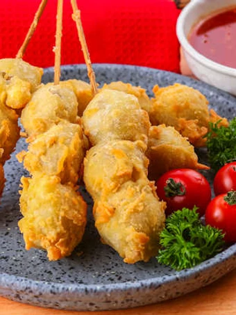 Cara Gampang Membuat Resep Resep Sate Bakso Crispy yang Sempurna Anti Ribet, Mantap Sekali