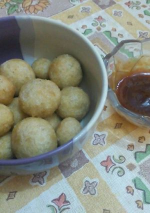 Foto resep Cigor (cilok goreng isi kornet)